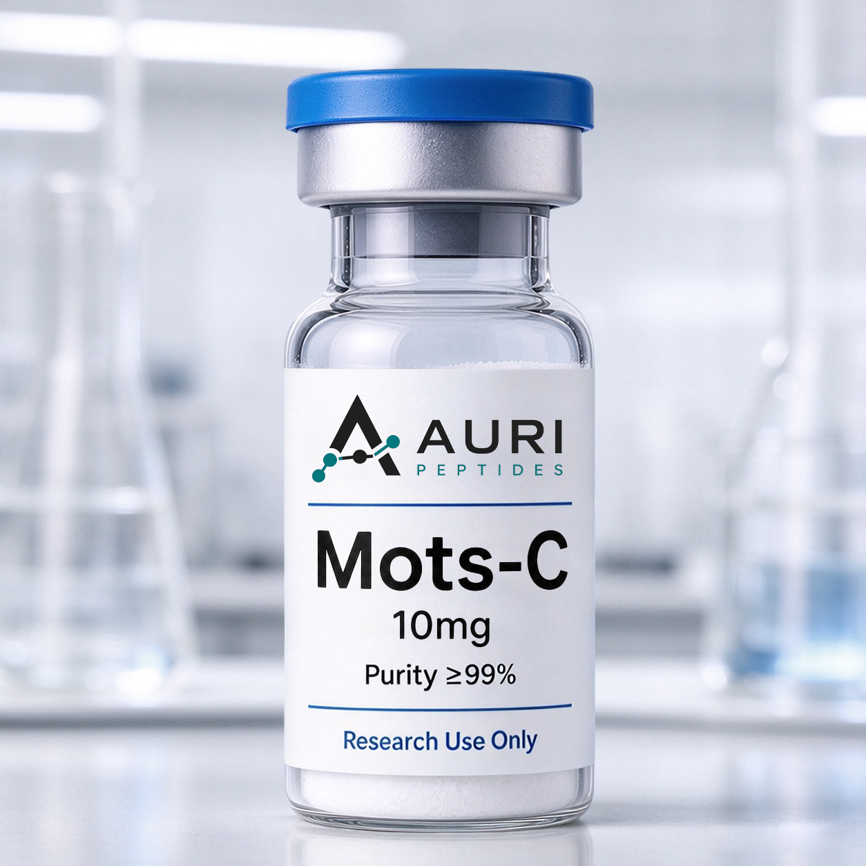 MOTS-c 10 mg lyophilized research vial - AURI Peptides